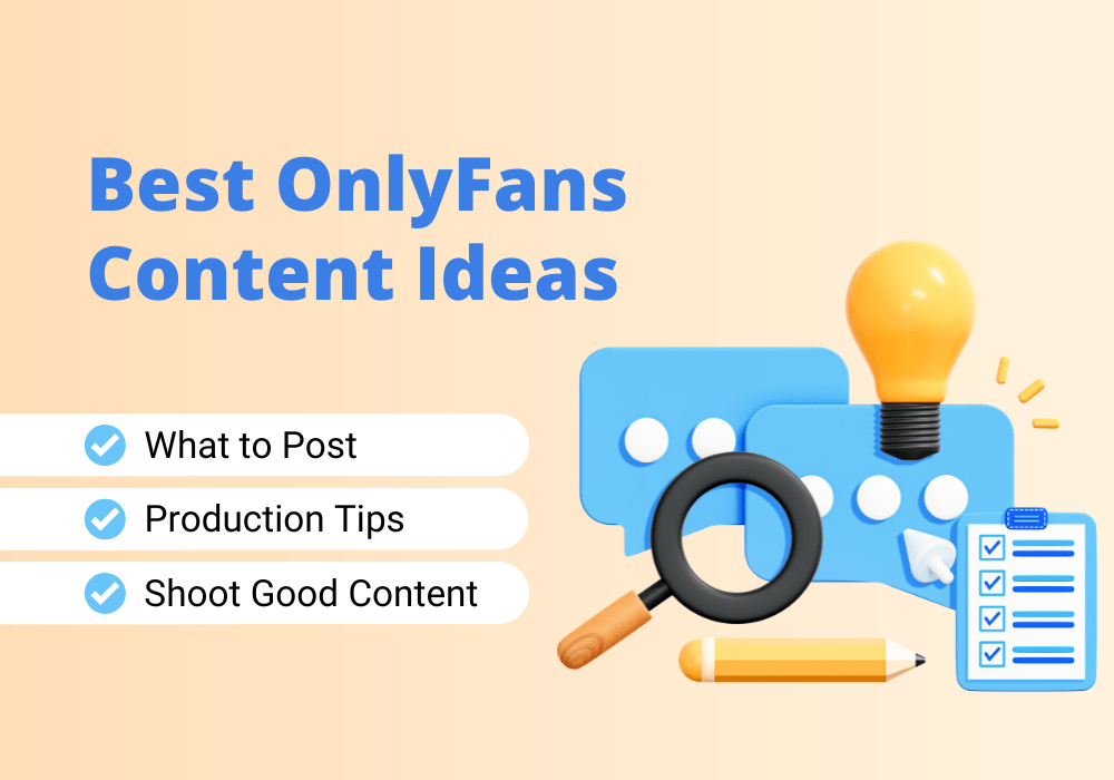 The best OnlyFans content ideas will help you to never again wonder what to post on OnlyFans.