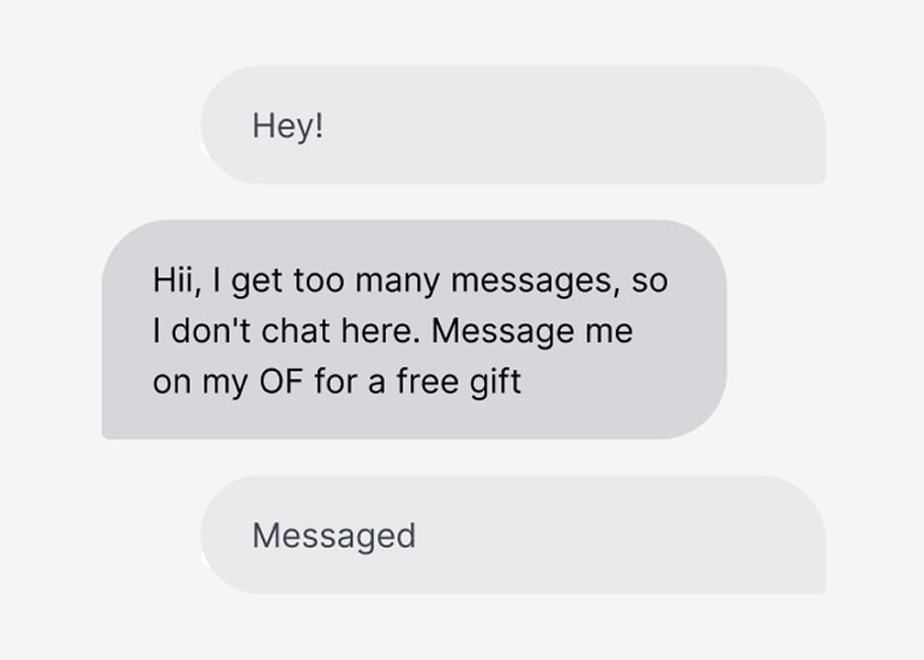 Some people subscribe just because you actually responded, but most are time wasters.